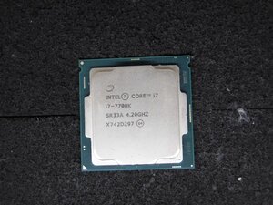 【T197】CPU★Core i7-7700K 4.20GHz