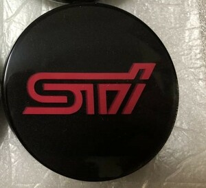 [新品/未使用] スバル純正 STI ホイール 用 センターキャップ スバル インプレッサ WRX STI レガシィー フォレスター SUBARU