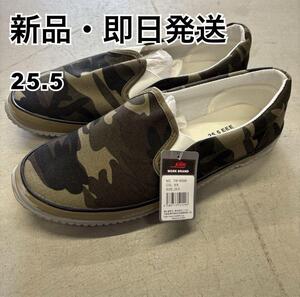 WORK BRAND カモ スリッポン 25.5