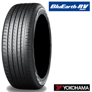 送料無料 ヨコハマ サマータイヤ YOKOHAMA BluEarth-RV RV03 ブルーアースRV RV03 225/45R18 95W 【2本セット 新品】