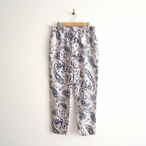 2023SS / 未使用 / BANANATIME バナナタイム / TAPERED PANT (JUMBO PAISLEY) テーパードパンツ S / L