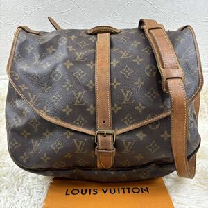 LOUIS VUITTON Louis Vuitton ルイヴィトン モノグラム ソミュール35 M42254 883VI ショルダーバッグ