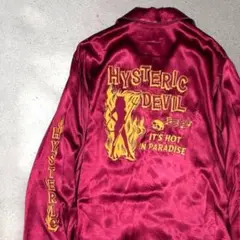 HYSTERIC GLAMOUR ヒステリックグラマー レーヨンシャツ ボルドー