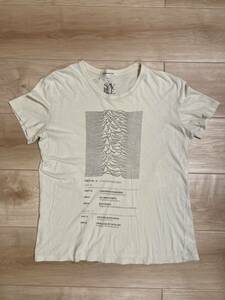 museum neu ミュージアムニュー JOY DIVISION ジョイ ディビジョン Unknown Pleasures Tシャツ Lサイズ new order