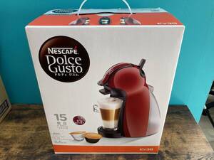 ☆17092-a 未使用 ネスカフェ/NESCAFE Dolce Gusto ドルチェ グスト ピッコロ MD9744-PR ワインレッド コーヒーメーカー☆