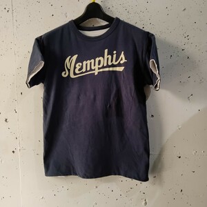 リアルマッコイズ リバーシブル Tシャツ サイズ38 M MEMPHIS プリント 中古品 buco