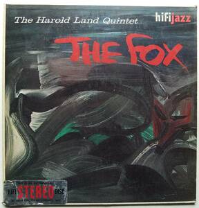 ◆ HAROLD LAND Quintet / The Fox ◆ Hi Fi Jazz SJ 612 (silver:dg) ◆