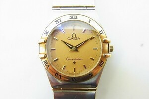 B038-S20-5537◎ OMEGA Ω オメガ コンステレーション レディース クォーツ 腕時計 現状品③◎