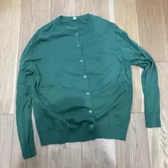 UNIQLO グリーン カーディガン XXL