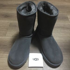 新品未使用！正規品UGG ムートンブーツ クラッシックショート2グレー 23cm