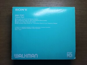 SONY WM-701C Casste Player