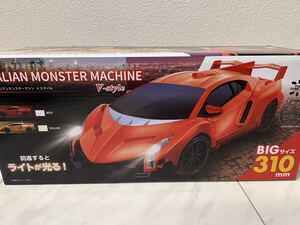 RC イタリアンモンスター マシンVスタイル　BIGサイズ 310mm ITALIAN MONSTER MACHINE RED　赤　ラジコン　スポーツカー　新品　未開封