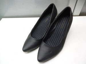 CHIC MUSE/シックミューズ■S(23.0cm)■通勤 ビジネス リクルート 就活 プレーンパンプス■BLACK/ブラック/黒色■#20428MK688_34