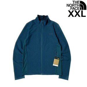 1円～!売切!【正規新品】THE NORTH FACE◆HYBRID WITH FUTUREFLEECE FULL ZIP フルジップ ジャケット US限定 軽量 スポーツ(XXL)青180915-5