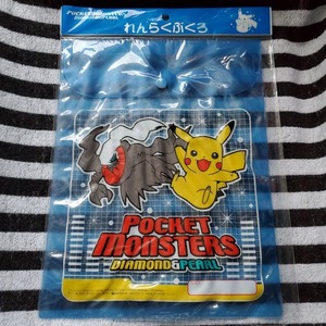 新品*ポケットモンスター*ダイヤモンド＆パール*れんらくぶくろ*ショウワノート*ピカチュウ*ダークライ*ポケモン*連絡袋*ビニール