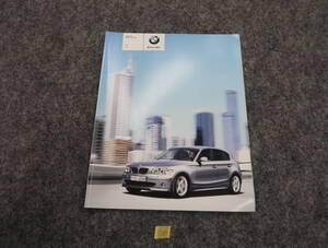 BMW　1シリーズ　カタログ　116　118　120　71ページ　2004年　送料430円　C582