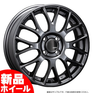 [新品ホイール 1本(交換 補修用) ]SSR GTV04 15インチ 5J 4H-100 メタリックグレー 法人宛て送料無料