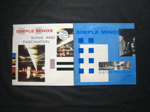 [即決][初回限定][2枚組][英国原盤]★Simple Minds - Sons And Fascination/Sister Feelings Call★シンプル・マインズ★Steve Hillage