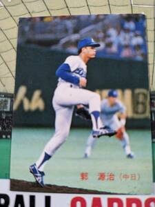 1989年 カルビー プロ野球カード 中日 郭源治 No.342