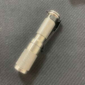 MARATAC AAA titanium flash light 検) EDC pocket light 