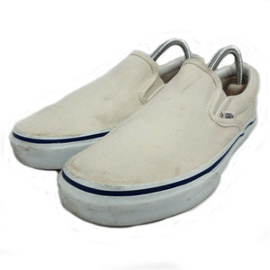 バンズ VANS SLIP ON スリッポン V98CLA スニーカー NATURAL 24 レディース