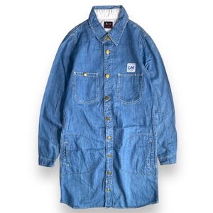 国内正規品★ Lee × green label relaxing リー コラボ 長袖 デニム シャツ ワンピース DENIM グリーン レーベル レディース ロング