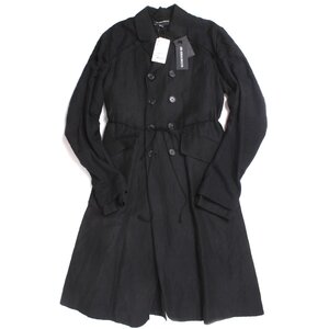 19ss【タグ付・新品・定価289,500円】ANN DEMEULEMEESTER COAT FRANCIS BLACK + BASTIAAN XXS BLACKアン ドゥムルメステール コート