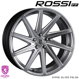 送料無料 クラブリネア ROSSI FF (HSP) 8.5J-20 +35 5H-112 (20インチ) 5H112 8.5J+35【4本セット 新品】