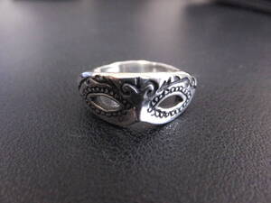 galcia CATRINA MASK RING (SILVER925)#16:ガルシア カトリーナマスクリング(シルバー925)16号/ネイティブリング,MEXICAN RING,BIKERS