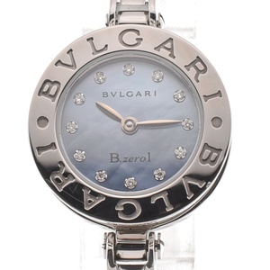 ブルガリ BVLGARI BZ22S B.zero1 12P ダイヤモンド クォーツ レディース 美品 J#131571