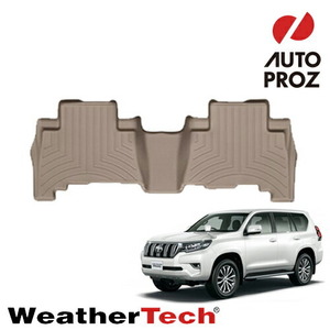 フロアマット ランクル プラド 150系 後期対応 2列目用 フロアライナー タン/ベージュ WeatherTech 正規品