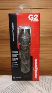 【未使用】SUREFIRE G2-HD Realtree Hardwoods / リアルツリー・ハードウッド 2セル6V 65ルーメン シュアファイア 検（6P