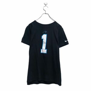 NIKE 半袖 ロゴ Tシャツ ナイキ キッズ XL ブラック クルーネック バックプリント 古着卸 アメリカ仕入 a604-7218