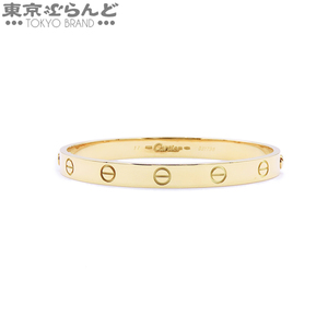 101737989 カルティエ CARTIER ラブ ブレスレット イエローゴールド K18YG 17 バングル レディース