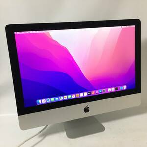 Apple アップル iMac 21.5-inch 21.5インチ Late 2015 Intel Core i5 1.6GHz/メモリ8GB/HDD1TB/フルHD/Thunderbolt/Bluetooth/Monterey