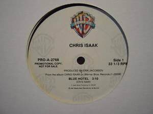 CHRIS ISAAK US Press Promo 12inch BLUE HOTEL ロカビリー クリスアイザック