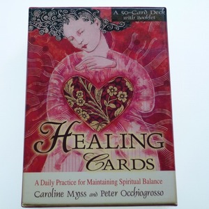 ヒーリングカード HEALING CARDS キャロライン・ミス / ピーター・オシログロッソ / 送料込み