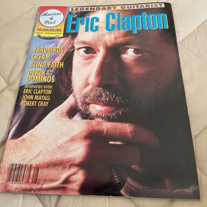 LEGENDARY GUITARIST 1992 ERIC CLAPTON 洋書 レジェンダリー・ギタリスト誌 エリック・クラプトン 約82ページ 美品 発売当時L.A.にて購入