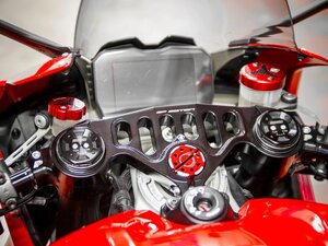 【国内在庫】DUCABIKE ドゥカバイク トップブリッジ GPバージョン 黒 ブラック DUCATI PANIGALE V4 / S / R ドゥカティ パニガーレ ★