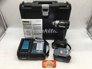 【未使用】★Makita/マキタ 18v充電式インパクトドライバ TD173DRGXB[黒/Black] [ITRC3QNHKXH4]