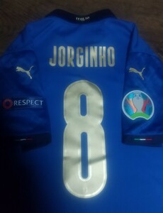 値下交渉 ユーロ2020 優勝 イタリア代表 #8 ジョルジーニョ PUMA 検/2021 UEFA EURO CHAMPIONS ITALIA ITALY JORGINHO ARSENAL CHELSEA Y2K