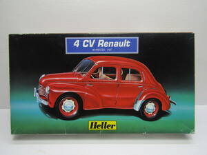 Heller RENAULT 4CV 1/43 ルノー 4CV 40pcs Made in France フランス製 エレール 完全未開封新品 仏製 ルノー 4 CRV BERLINE 1954