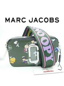 【新品】MARC JACOBS マークジェイコブス スナップショット ショルダーバッグ グリーン