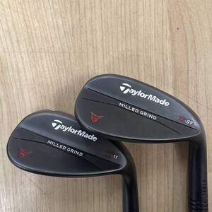 【現状品】 TaylorMade テーラーメイド MILLED GRIND SB 11 09 Dynamic Gold ウェッジ 2本セット 36インチ