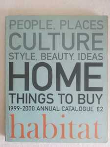 （洋書）habitat　1999－2000　ANNUAL　CATALOGUE　テレンスコンラン　ハビタ　カタログ