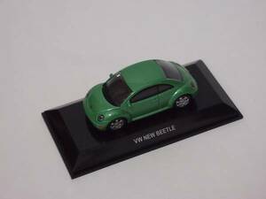 AUTOart 1/64 VW NEW BEETLE GREEN