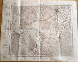 大正4年長野地図　大日本帝国陸地測量部　鉄道信越線篠井線・島谷街道大町街道北国街道篠井街道往生寺水昌寺招魂社弥勒寺鹽崎村埴生村等々