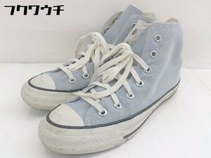 ◇ CONVERSE コンバース ALL STAR PET CANVAS HI 1SC491 スニーカー シューズ 24cm ブルー レディース