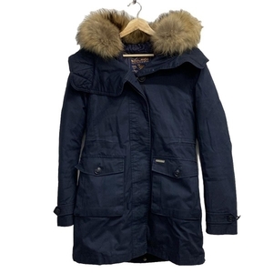 ウールリッチ WOOLRICH サイズM - ダークネイビー レディース 長袖/ダウンライナー付き/冬 コート