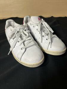 D　177　adidas スタンスミス STAN SMITH スタンスミス 23cm レディーススニーカー　中古